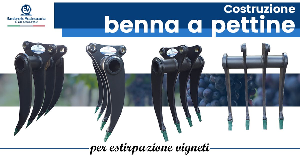 COSTRUZIONE BENNA A PETTINE